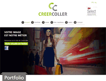 Tablet Screenshot of creercoller.be